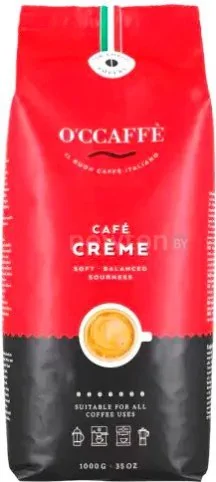 Кофе O'ccaffe Cafe Creme Rosso зерновой 1 кг