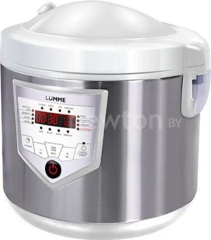 Мультиварка Lumme LU-1444 (белый/сталь)