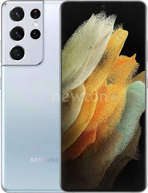 Телефон Samsung Galaxy S21 Ultra 5G 12GB/256GB (серебряный фантом)