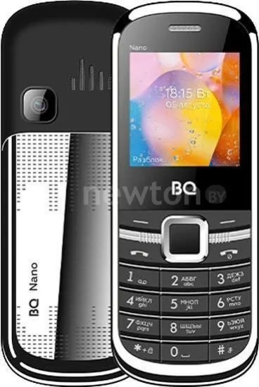 Телефон BQ-Mobile BQ-1415 Nano (черный/серебристый)
