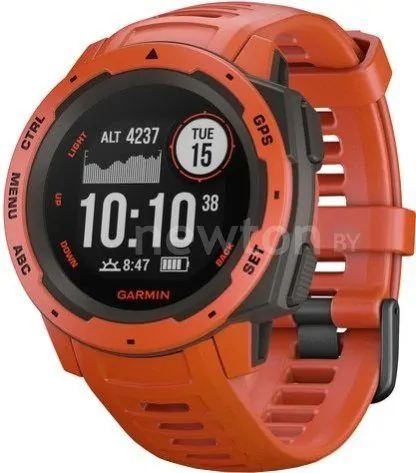 Умные часы Garmin Instinct (красный)
