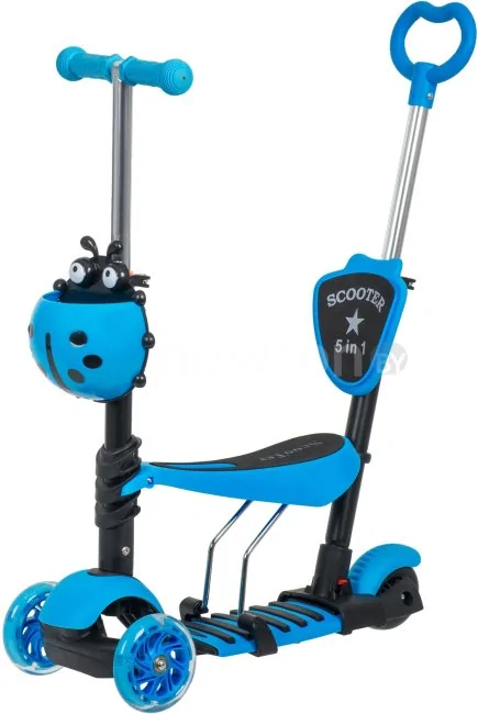 Самокат Foxx Disco-kids FXA.SBDISCOKIDS.BL20 (синий)