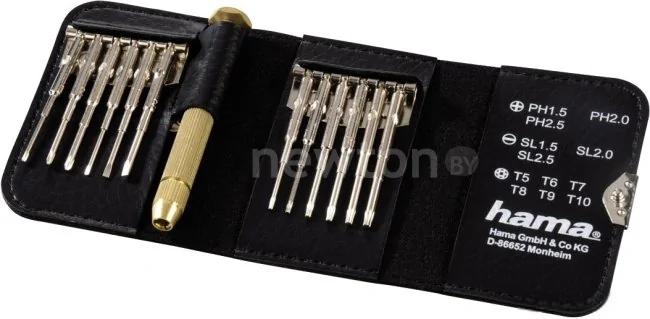 Набор отверток Hama Mini Screwdriver Kit (14 предметов)