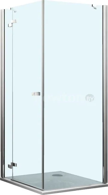 Душевой уголок Roth Elegant Line 100x90 GDOL1+GB (хром/прозрачное стекло)