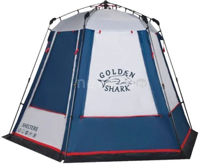 Тент-шатер GOLDEN SHARK Shelter V2 auto (серый)