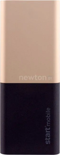 Портативное зарядное устройство Старт Flamingo 6000mAh (черный/золотистый)