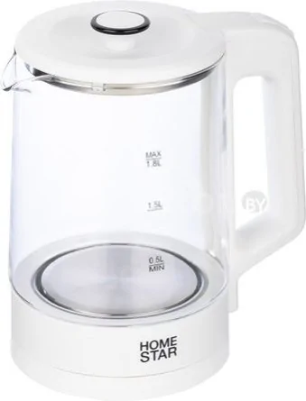 Электрический чайник HomeStar HS-1008 (белый)