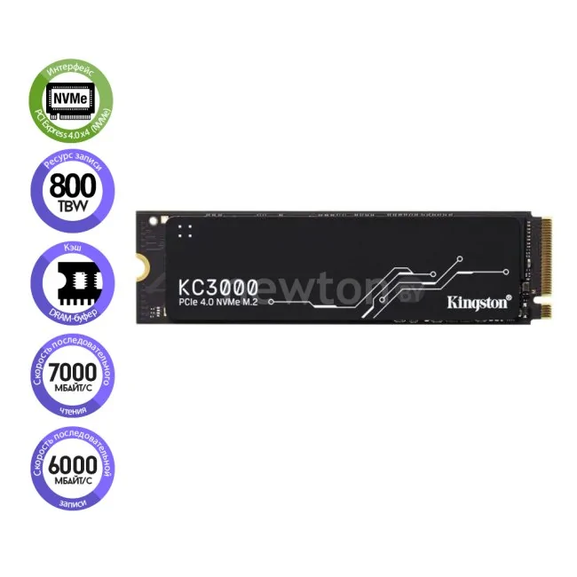 SSD Kingston KC3000 1TB SKC3000S/1024G