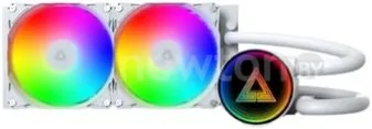 Система жидкостного охлаждения для процессора Montech LightFlow ARGB 240 (белый)