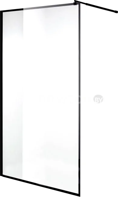 Душевая стенка Niagara NG-687-10 100x195 (черный)