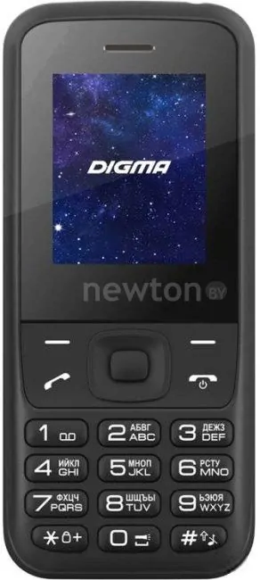 Телефон Digma Linx A177 2G (черный)