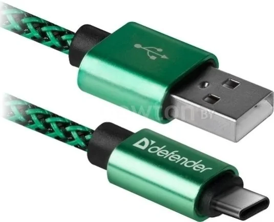 Кабель Defender USB09-03T Pro (зеленый)