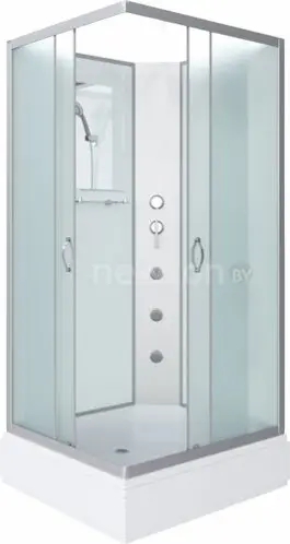 Душевая кабина Niagara NG-33984-14QBKG 90x80 (матовое стекло)