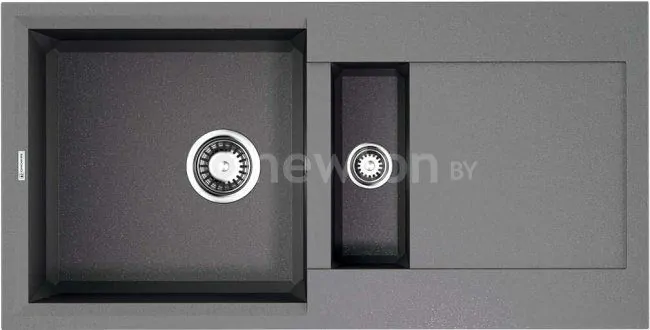 Кухонная мойка Omoikiri Sakaime 86-2 GR (leningrad grey)
