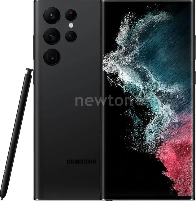 Телефон Samsung Galaxy S22 Ultra 5G SM-S908E/DS 8GB/128GB (черный фантом)