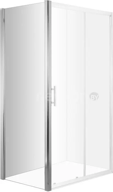 Душевая стенка Deante Cynia 80 KTC 032S (хром/прозрачное)