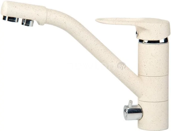 Смеситель AquaGranitEx C-6040 белый
