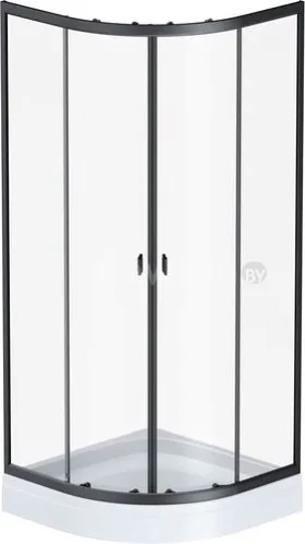 Душевой уголок AM.PM X-Joy Twin Slide W88G-205-080BT64 80x80