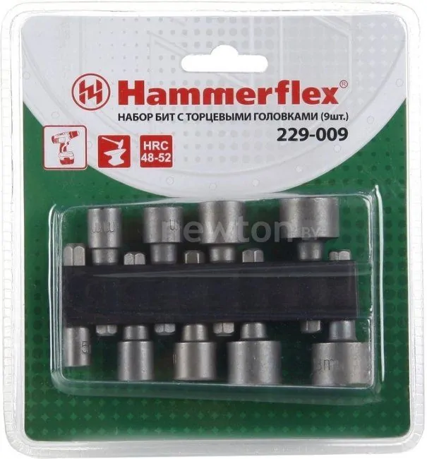 Набор бит Hammer 229-009 (9 предметов)