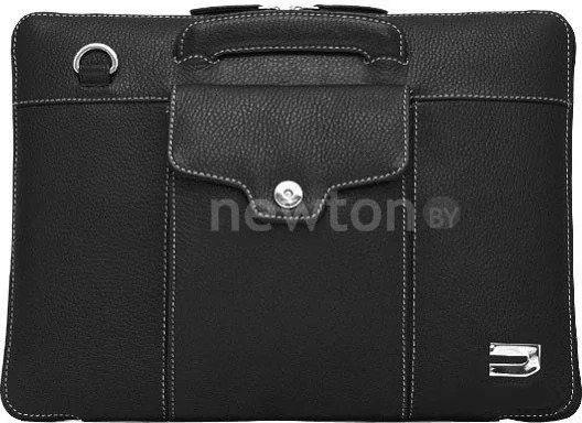 Сумка для ноутбука Urbano UZRB15-01 Compact Attache Leather Laptop Bags (Black)