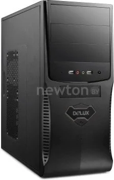 Корпус Delux DLC-MV852 Black/Silver 450W