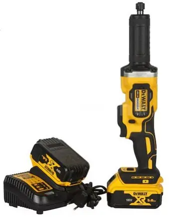 Прямошлифовальная машина DeWalt DCG426P2 (с 2-мя АКБ, кейс)