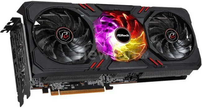 Видеокарта ASRock Radeon RX 6650 XT Phantom Gaming D 8GB OC RX6650XT PGD 8GO