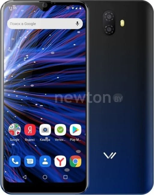 Телефон Vertex Pro P300 (синий)