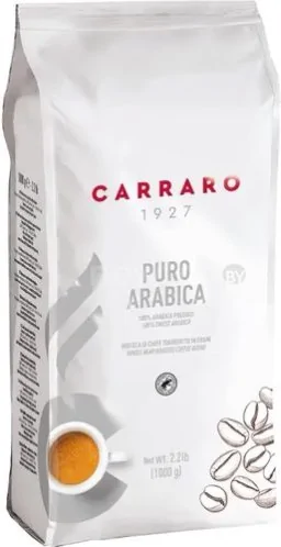 Кофе Carraro Puro Arabica зерновой 1 кг