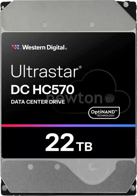 Жесткий диск WD Ultrastar DC HC570 22TB WUH722222ALE6L4