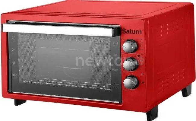 Мини-печь Saturn ST-EC1089 (красный)