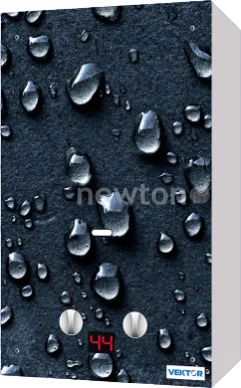 Газовая колонка Vektor 10 G (черные капли)