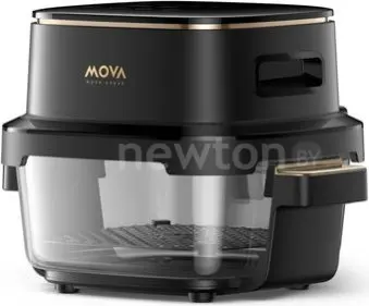 Аэрогриль (аэрофритюрница) Mova Aeroglass AF20 Pro (черный)