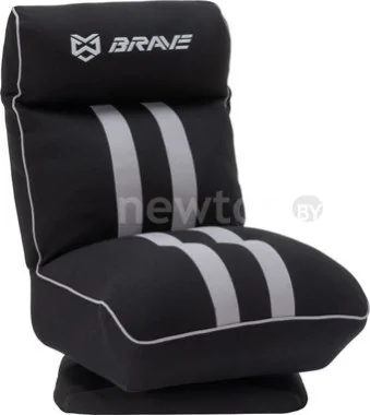 Игровое (геймерское) кресло Brave WS-6 Owl Grey (черный/серый)