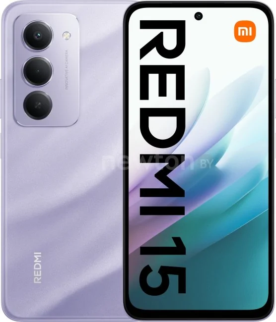 Телефон Xiaomi Redmi 15 4G 8GB/256GB международная версия (фиолетовый)