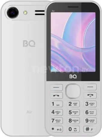 Кнопочный телефон BQ 2843 Air (серебристый)