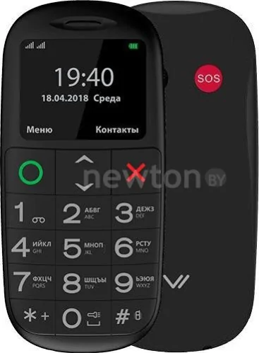 Телефон Vertex C312 (черный)