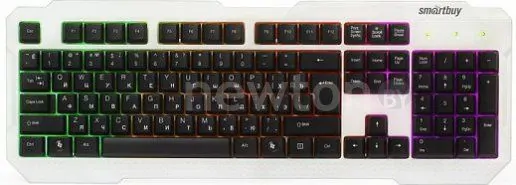 Клавиатура SmartBuy One 332 (черный/белый) [SBK-332U-WK]