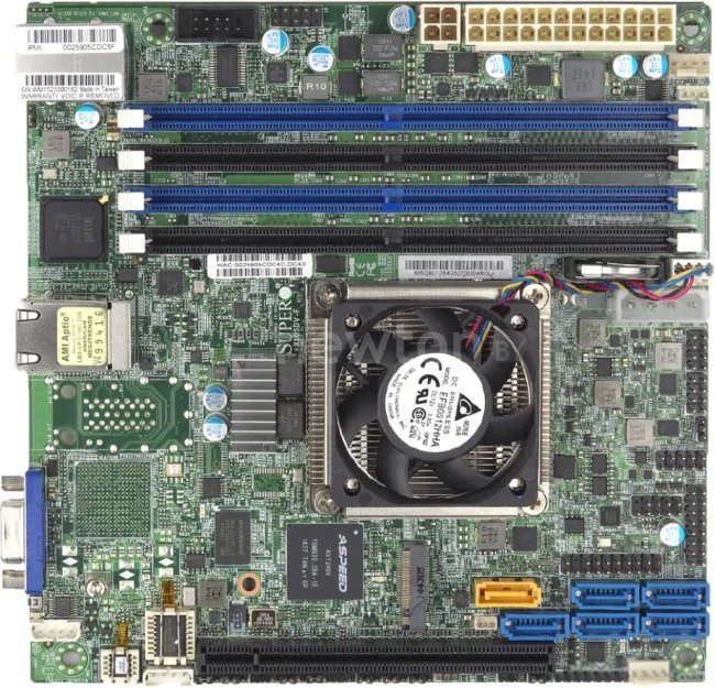 Материнская плата Supermicro MBD-X10SDV-8C+-LN2F-O