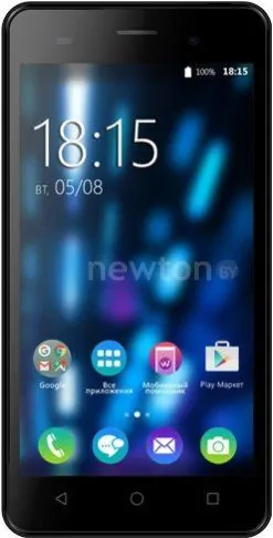 Телефон BQ-Mobile Strike Brushed Metal (серый) [BQ-5020]