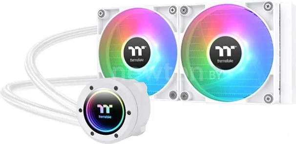 Система жидкостного охлаждения для процессора Thermaltake TH240 V2 ARGB Snow Edition CL-W364-PL12SW-A