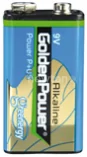 Батарейки Golden Power 9V