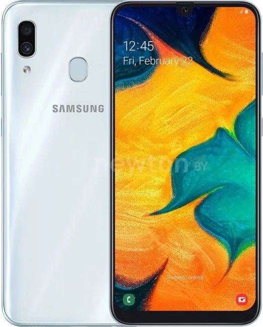 Телефон Samsung Galaxy A30 4GB/64GB (белый)