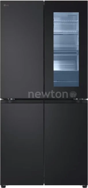 Четырёхдверный холодильник LG GC-V22FFBMB