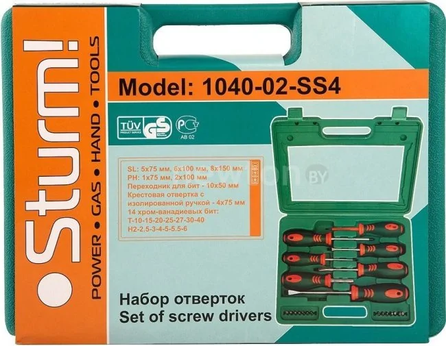 Набор отверток Sturm 1040-02-SS4 (21 предмет)