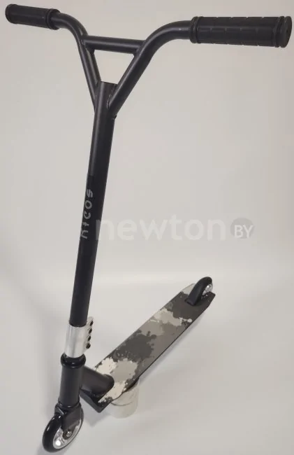 Трюковый самокат Ricos Flash JL-300A-4 (черный/серый)
