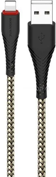 Кабель Borofone BX25 Ligthtning 1 м (черный)