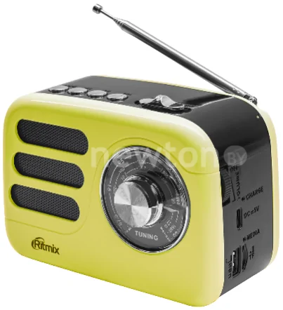 Радиоприемник Ritmix RPR-033 (лимонный)