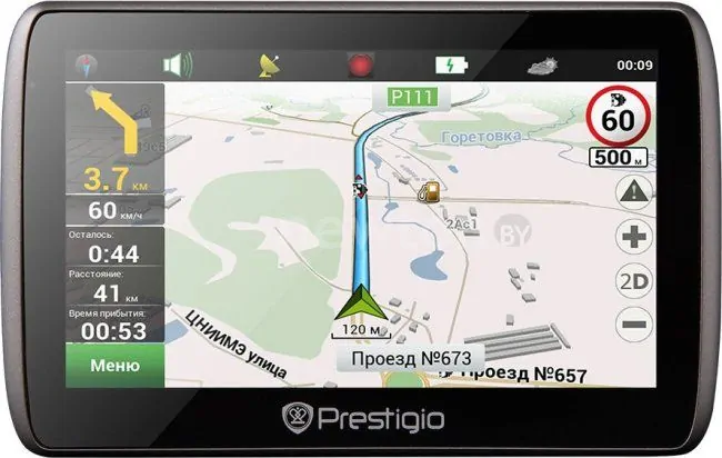 GPS навигатор Prestigio GeoVision 5000