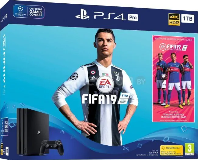 Игровая приставка Sony PlayStation 4 Pro 1TB FIFA 19